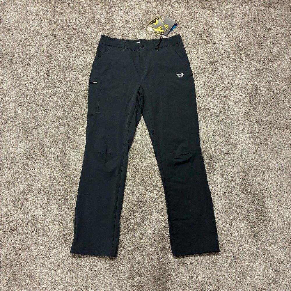 Ravix Edge Womens XL Hiking Pant Gray Technical Zip Pocket Gorpcore Outdoor READ